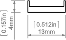 Difuzor KLUŚ HS-11, PC, mléčný